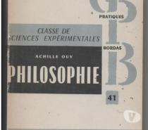 Livres occasion Tarn-et-Garonne Montauban - 82000 - Photos Vivastreet Achille OUY - Philosophie - Guide BORDAS